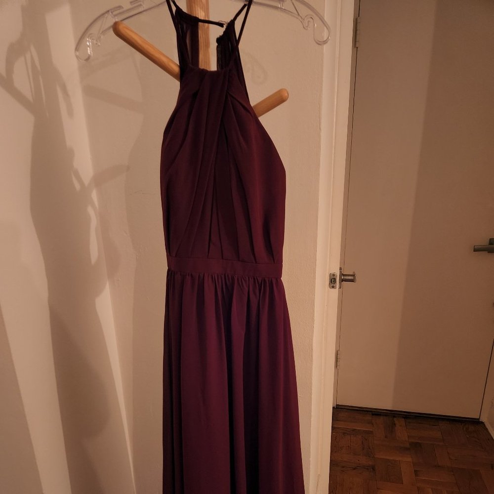 Sorella vita burgundy dress